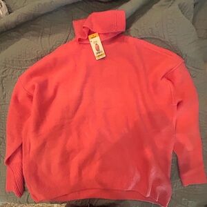 Pink lightweight sweater-size Medium